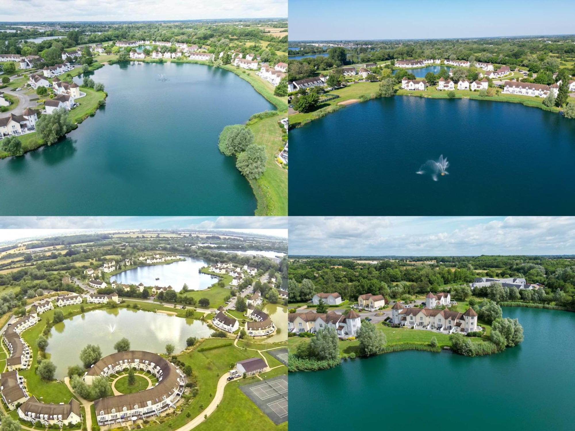 Luxury Kingfisher Lodge, Isis Lake, Within The Cotswold Waterpark Cirencester Exteriör bild